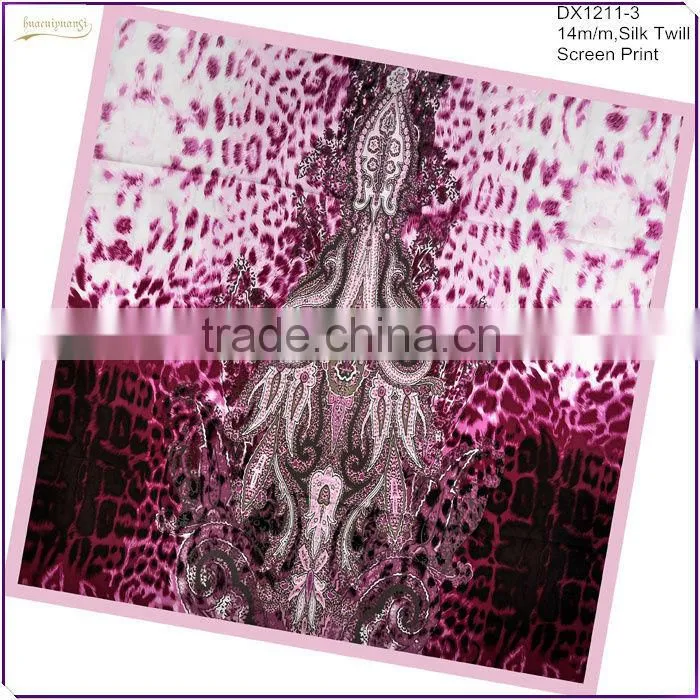 2014 Fashion Silk Leopard Scarves