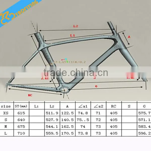 2015 new fashion carbon fiber road bicycle,specialize 695 road bikes,hot on sale carbon road bicycle frame