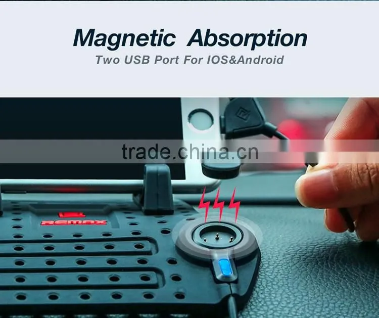 Wholesale Remax Car Holder with 2 in 1 cable