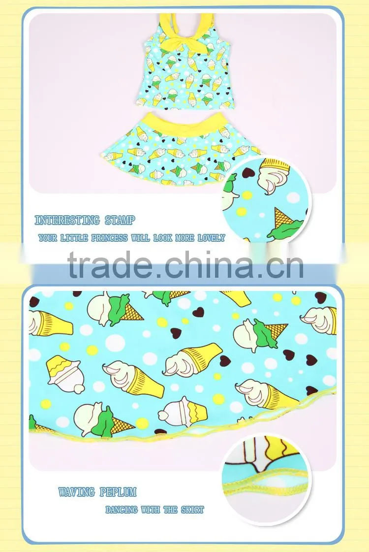 CNYE 2015 lovely girls swimwear beautiful little girl swimwear