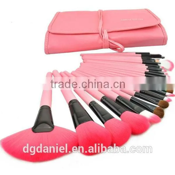 Goat hair Kabuki brush,Plastic base refillable body powder brush ,Large foundation brush