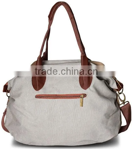 fashion casual 12oz canvas shoulder bag
