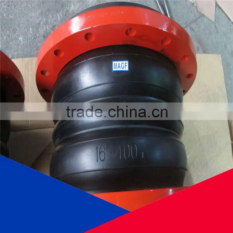 casting flange Double Sphere galvanized pipe fittings Convenient pipe connection