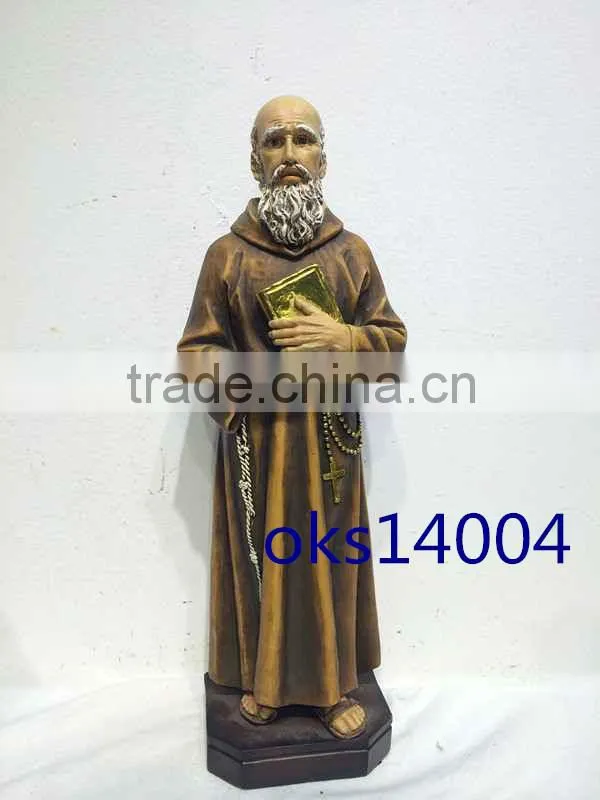 poly resin nativity set polyresin holy family polyresin statue St. Anthony