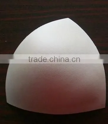 Triangle cup padding bra cups silicone bra cup hard bra cups sew in bra cups 758