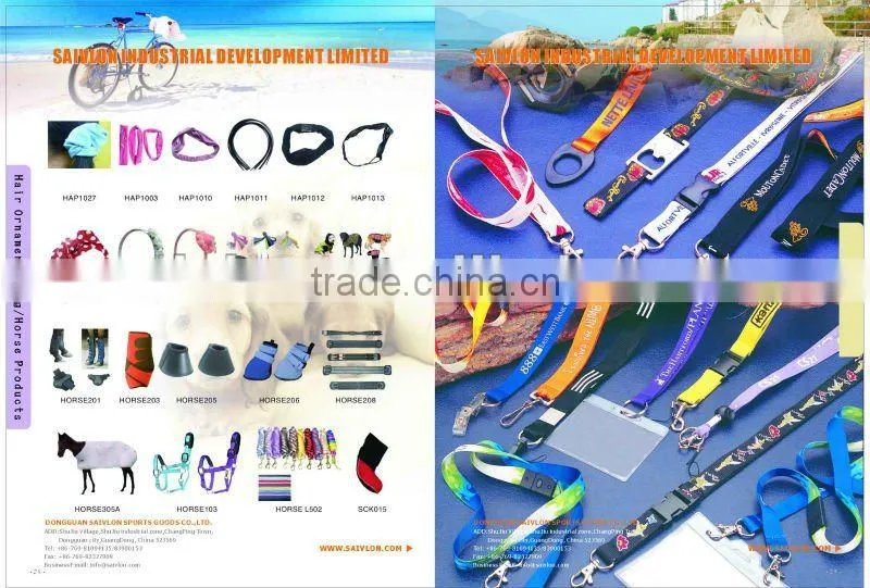customized promotional lanyard with PVC holder