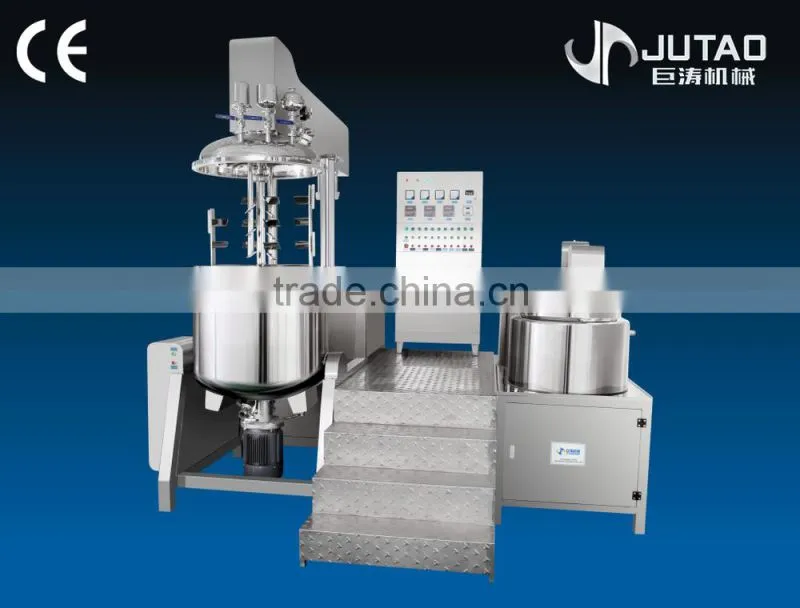 hydraulic vacuum emulsifying mixer for cosmetics
