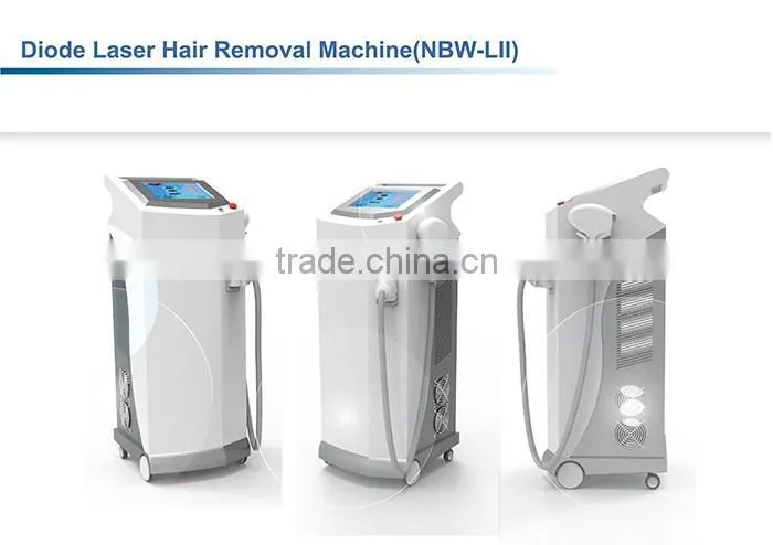 High Performance 808nm Diode laser hair removal machines for spa