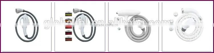 Upgradeable system beauty ipl+elight+rf+yag laser hair removal laser machine