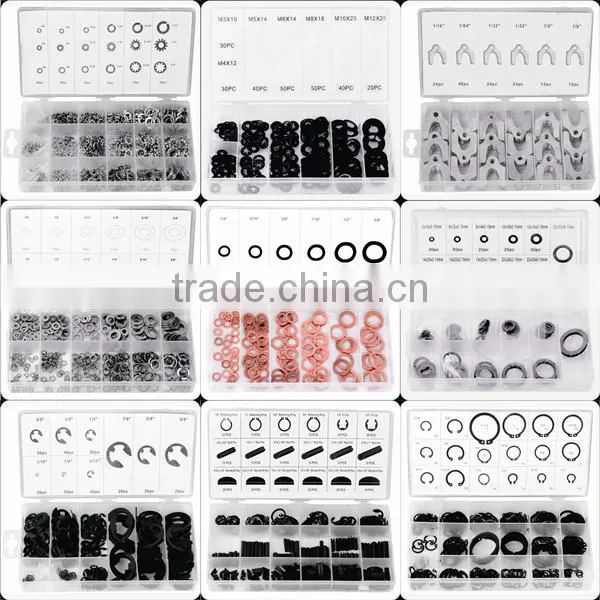 237pc Assorted Plastic Blind Rivet With Rivet Gun Tool Kit