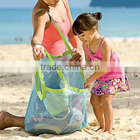 Sand away mesh beach bag