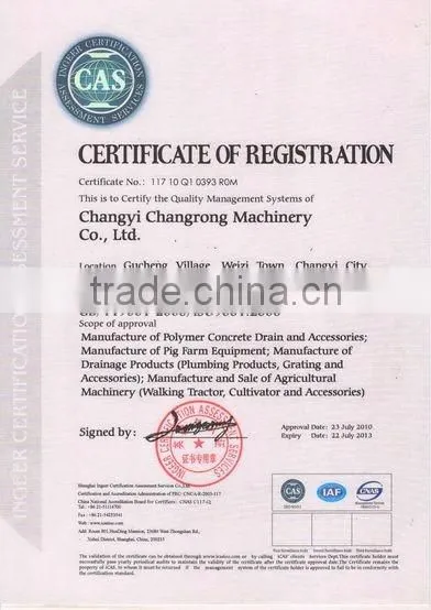 pig farming equipment plastic slat floor made in china