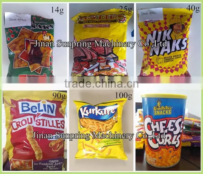Fried Cheese Curls Snacks Machine