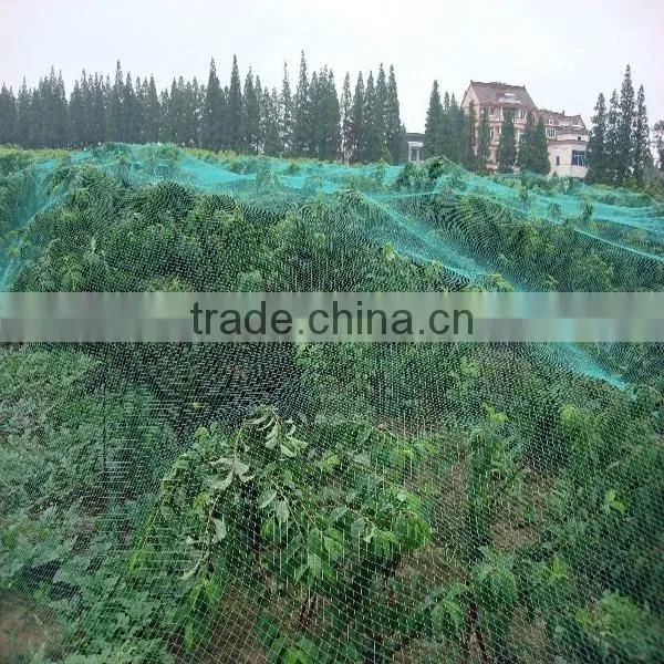 aquaculture, poultry farming, sericulture, and civil engineering KNITTED PLASTIC NETTING