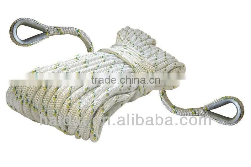 2014 China New Polyester double braided anchor line