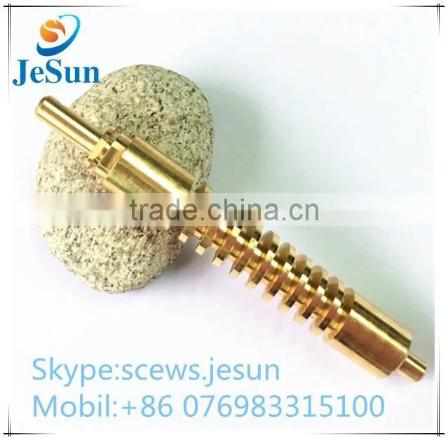 High precision CNC metal machining brass parts