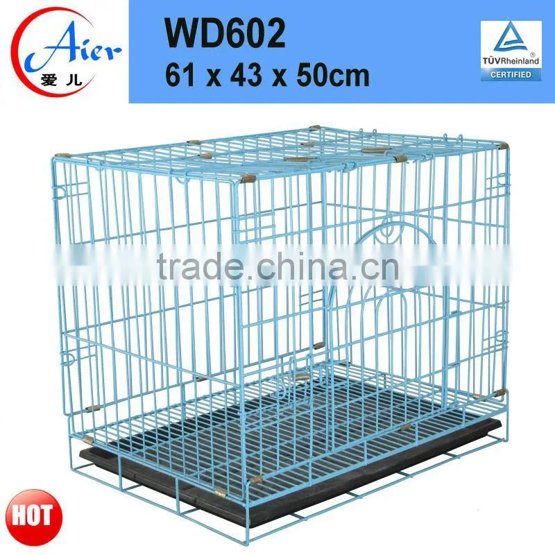 pet product dog wire cage folding dog crate