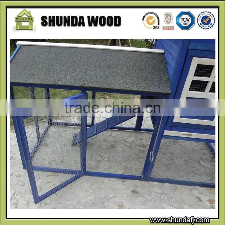 SDC012 Wood Chicken Coop Wire folding Egg Layer Poultry Backyard Cage