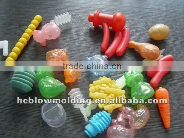 Customize blow molding plastic toys for kids fruit toy solf balls toy for sale