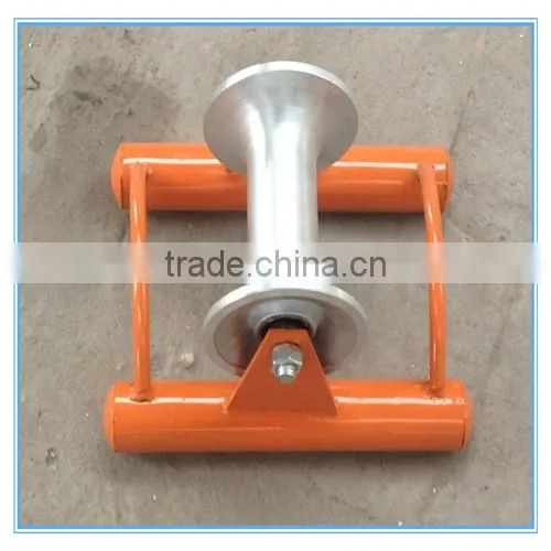 High speed turning aluminium cable pulley/High quality roller and axle
