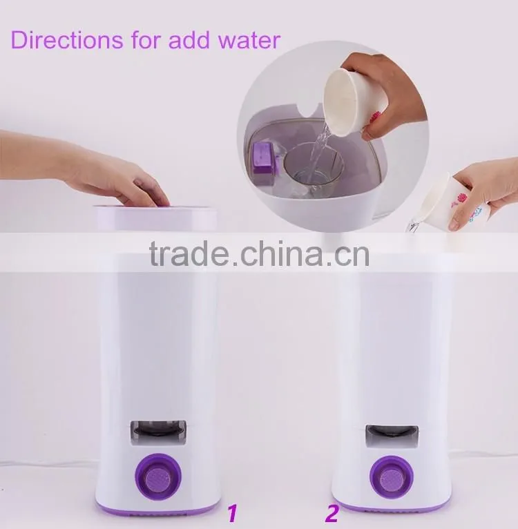 Ultrasonic Mini Humidifier Air Diffuser Purifier Air Diffuser Mist maker Home Office Orange