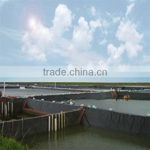 High quality HDPE plastic liner in ponds/koi pond/water pool