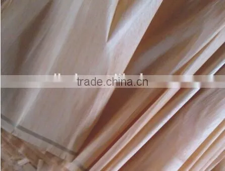 Linyi Rotary cut okoume veneer natural wood with 0.28mm 1220x2440