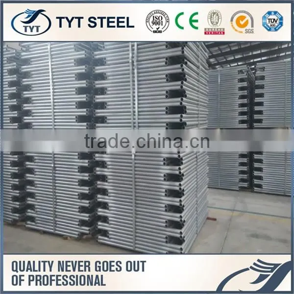 metal ladder frame for inside and outside suport