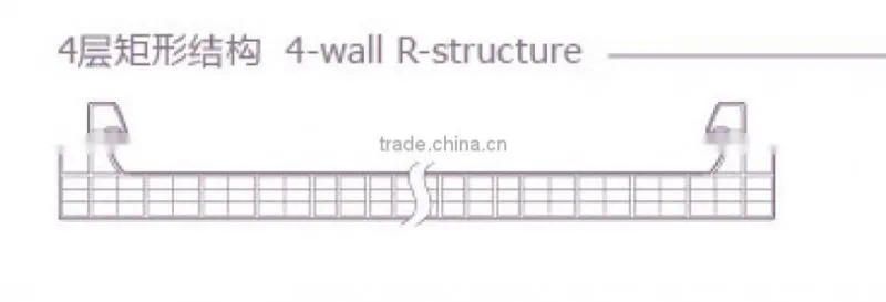100% Waterproof Polycarbonate Sheet/U Lock Polycarbonate Profile Sheet for Carport Roofing