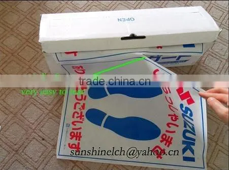 plastic auto one off floor mat