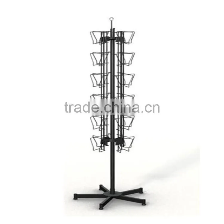Vintage Mid Century Modern Wire Rack Record Holder Magazine Metal Stand Table