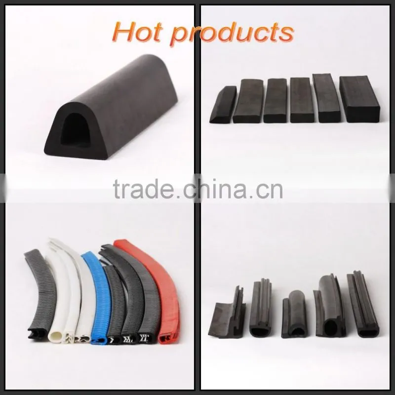 Flocked Lined Window Rubber