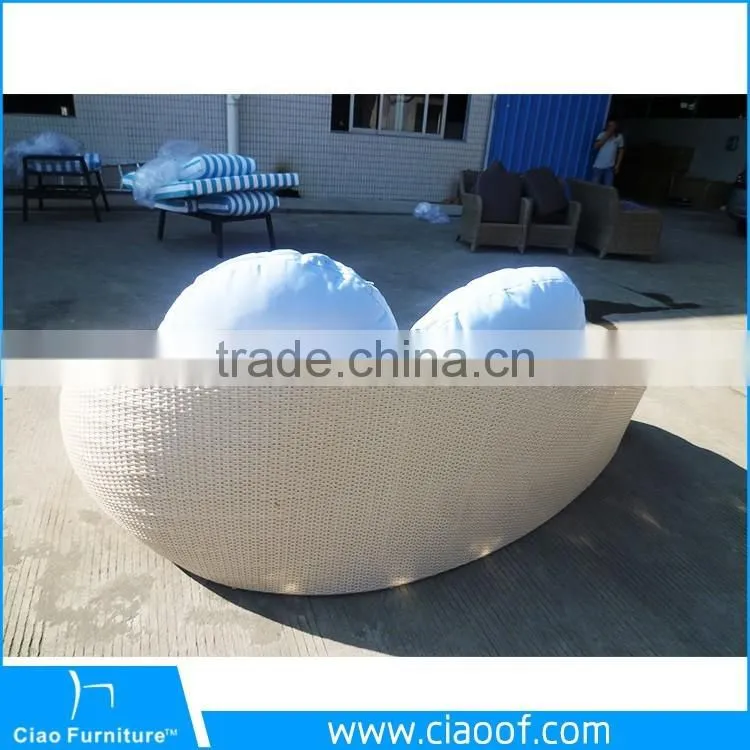 Good Quality Hot Sale Wholesale Outdoor Furniture Leisure Daybed