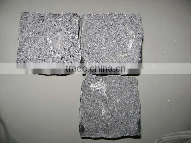 Hot Sell Grey Granite Cube Stone