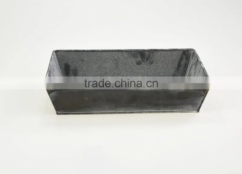hot sale 11 inch large rectangular planters for indoor plants