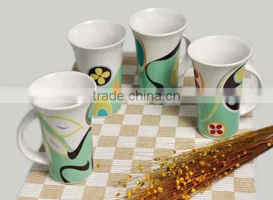 200--300ml full wrap printing mug with lid