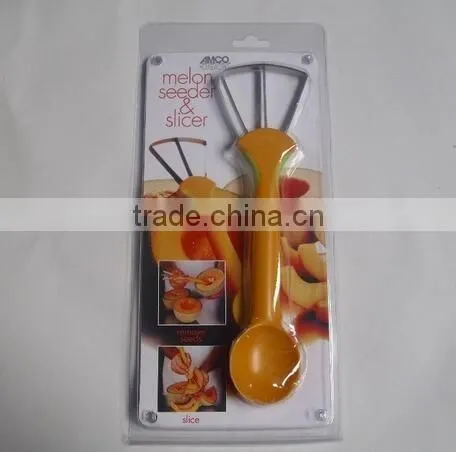CY164 Watermelon Melon Fruit Baller Kitchen Fruit Salad Decration Graver Ice Cream Scoop DIY Fruits Tools