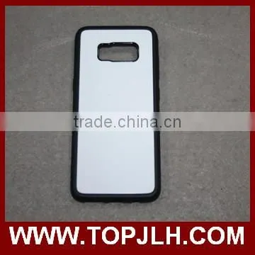Soft silicone cover sublimation 2D cases for Samsung S8