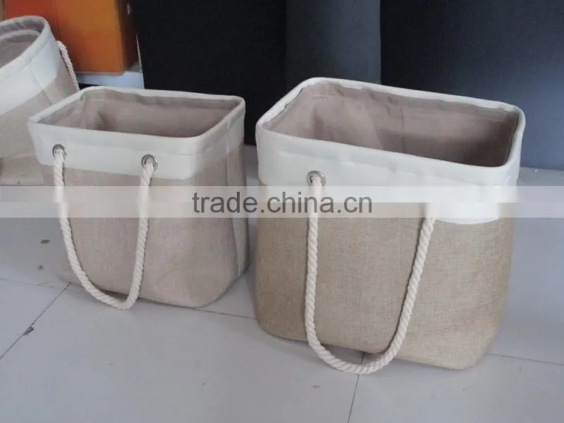 College Laundry Bags for Heavy-duty Use with Cotton Rope Handles