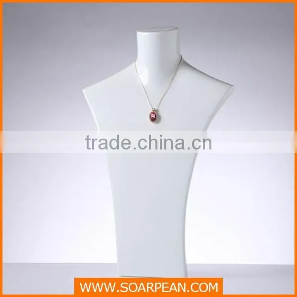 Fiberglass Necklaces Bust Jewelry Mannequin