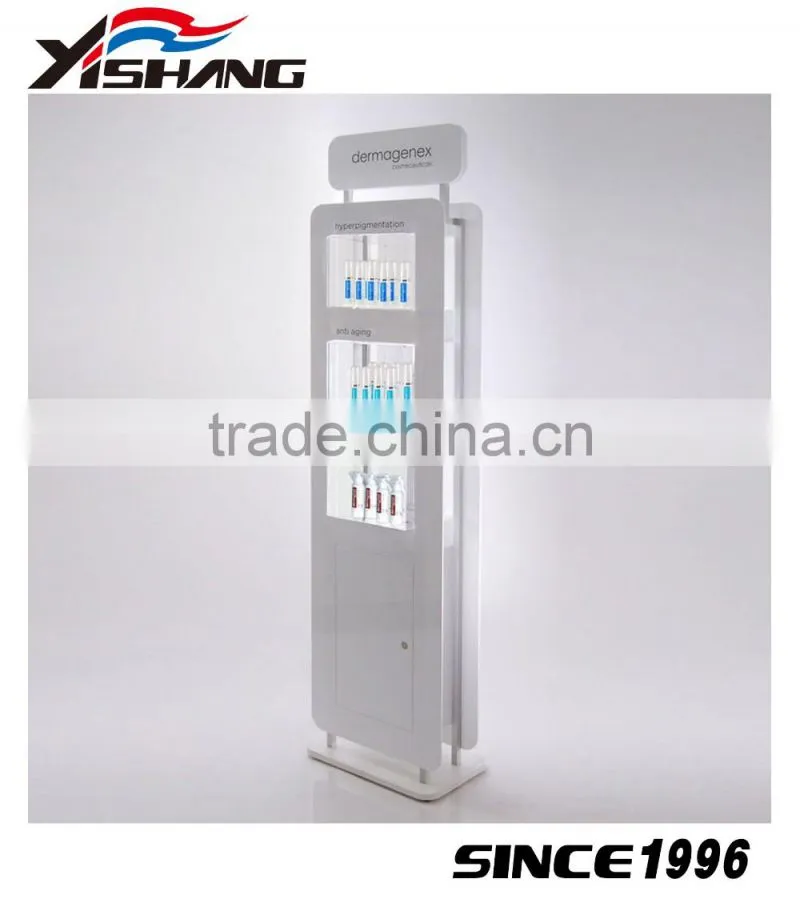 Cardboard supermarket rack soap display stands