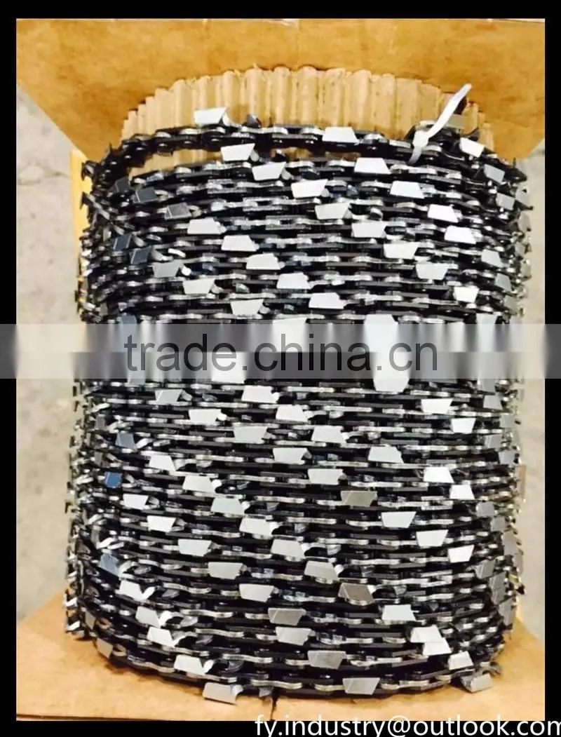 FY138 tungsten Quality Carbide Chainsaw Parts Chain 3/8" .058" Chain Saw Spare Parts For Chainsaws