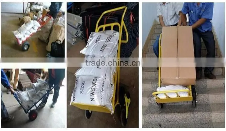 Hand Trolley HT1105 Two Wheel Aluminium Shopping Usage Hand Trolley HT1105