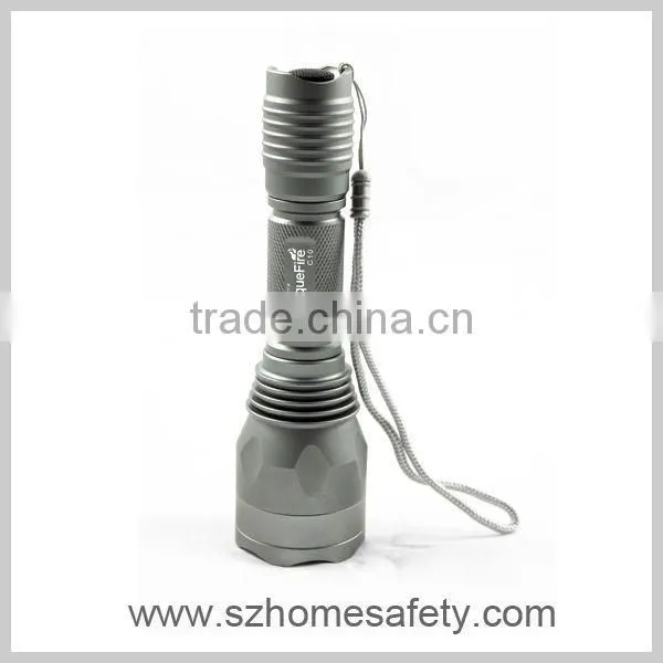 UniqueFire CREE Q5 Tail-cap Switch LED Flashlights with Beautiful Lanyard(1*18650)
