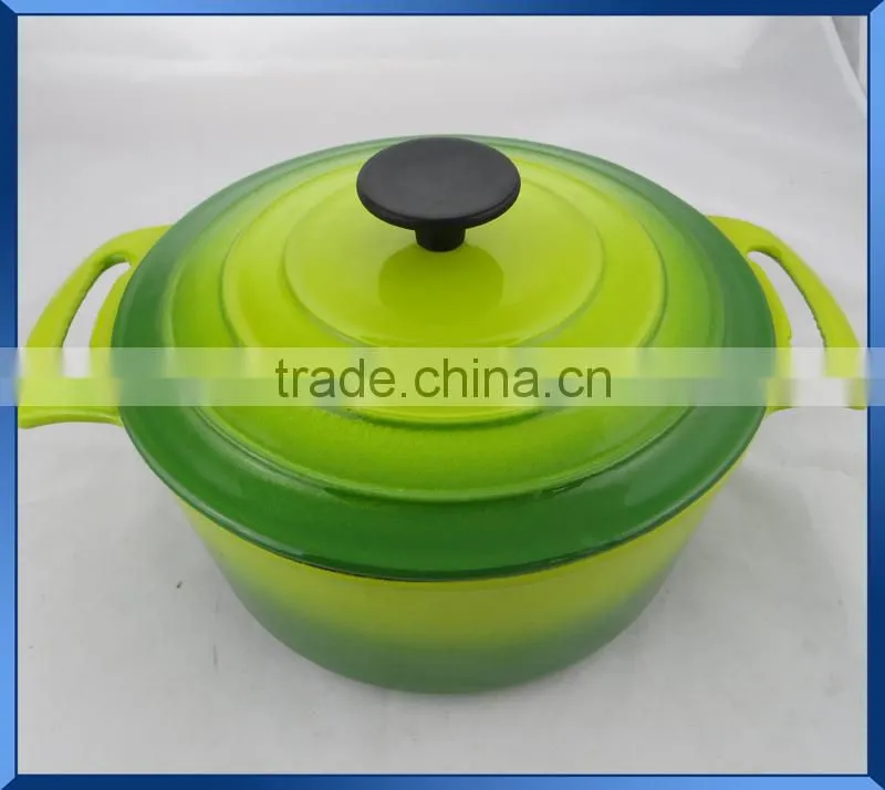 Cast iron kitchenware enamel