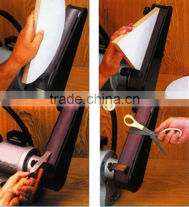 8" Grinder Sancer w/ Light SHGS825 with Working Parts Size 201x20mm,8" x 3/4"/50x700mm,2"x28"