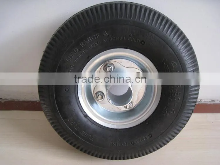china hand truck cart 10 inch 3.5-4 foam solid wheel