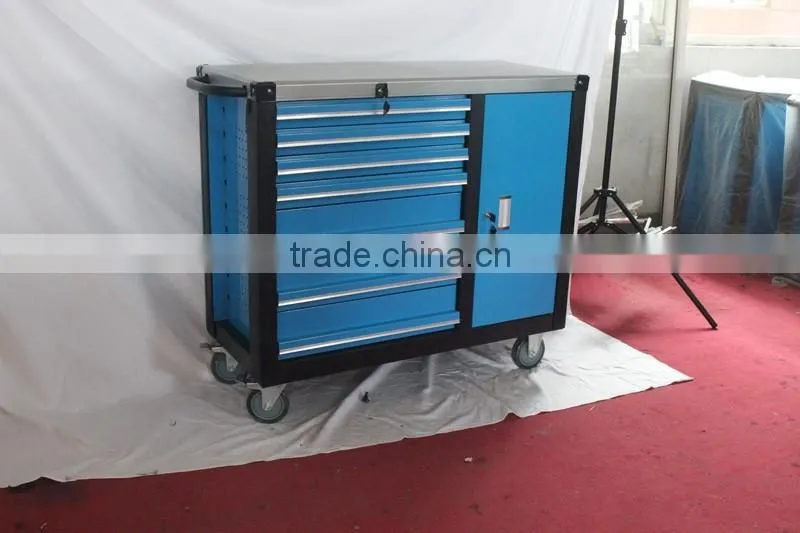 Tool carts with 7 drawers