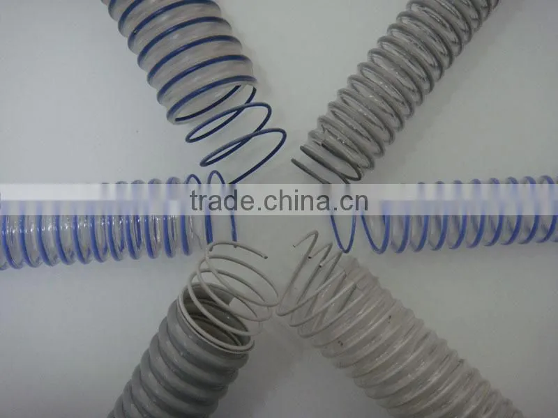 jiangsu wuxi pvc steel wire spring water hose