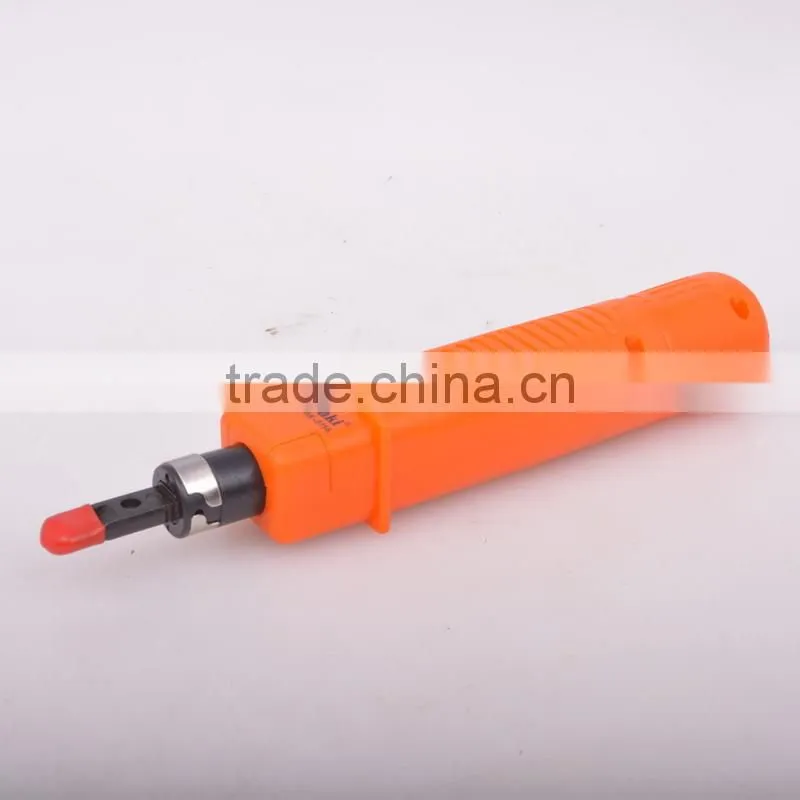 Impact and punch down tool cable stripper crimping tool